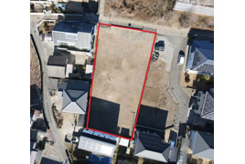 山梨市上神内川　売地の外観