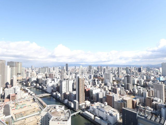 【物件からの眺望】46階からの眺望！高層階につき見渡しも良好です◎