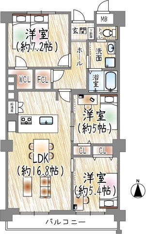 間取り：328000670456