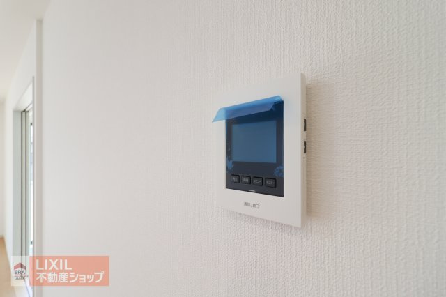 【TVインターホン】現地完成写真。カラーTVインターホン。