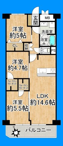 間取り：327002601839