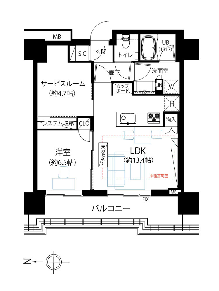 間取り：314002742100