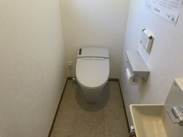 トイレもきれいです
