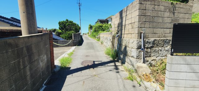 前面道路含む現地写真です