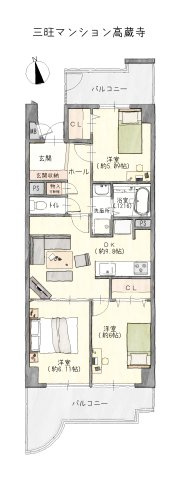間取り：323000490311
