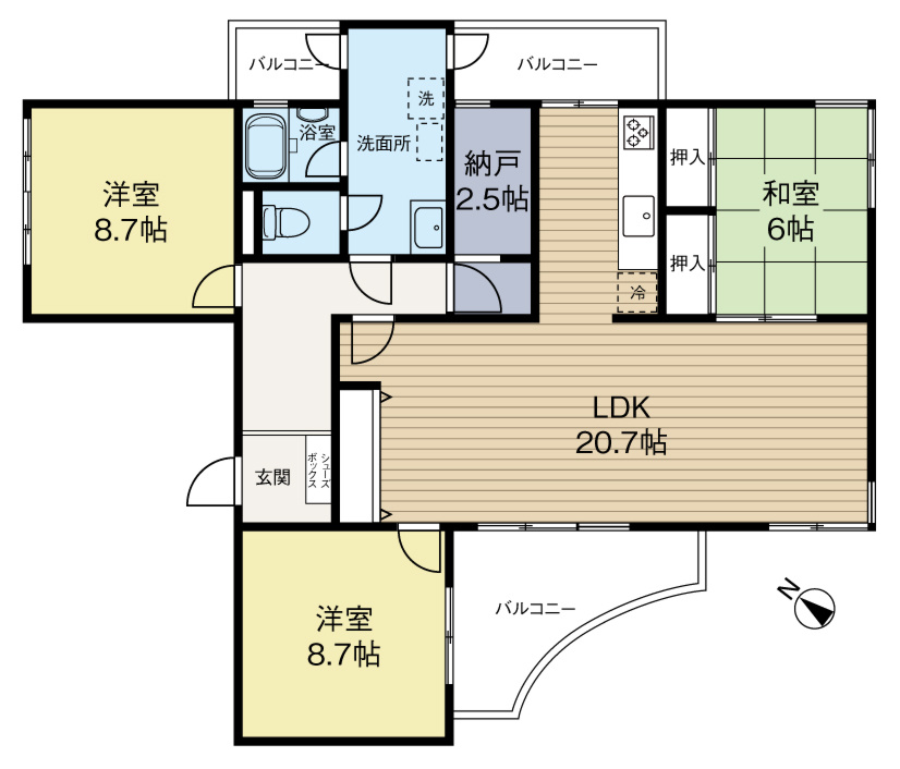 間取り：328000635286