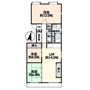 小笹オークマンション2の間取り