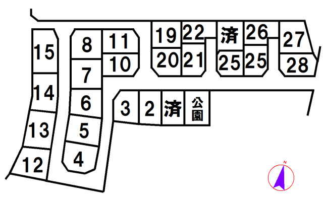 区画図