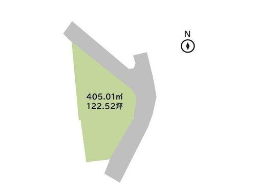 敷地面積：405.01？(122.52坪）