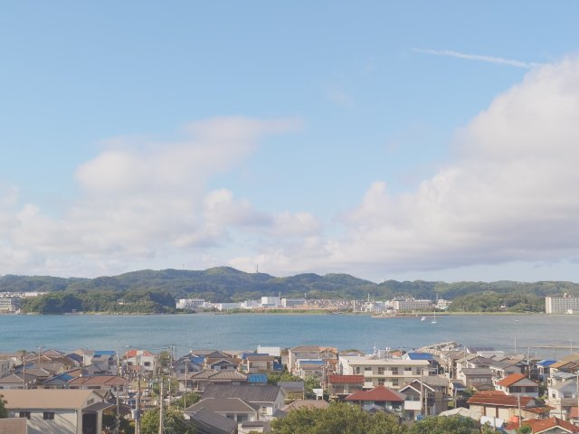 開放感のある眺望です。