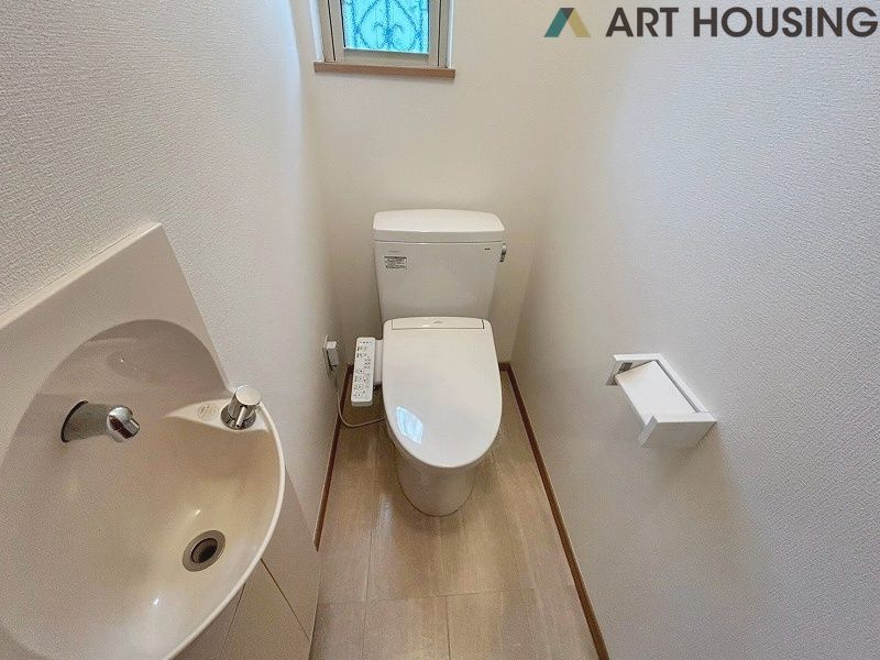 シンプルで使いやすいトイレです