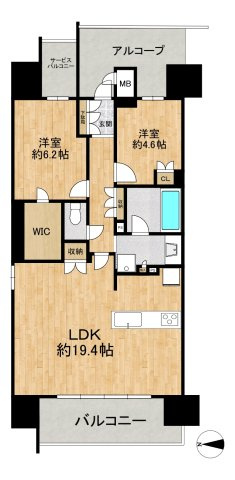 間取り：327001652280