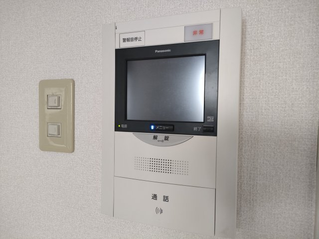 【モニター付きインターホン】