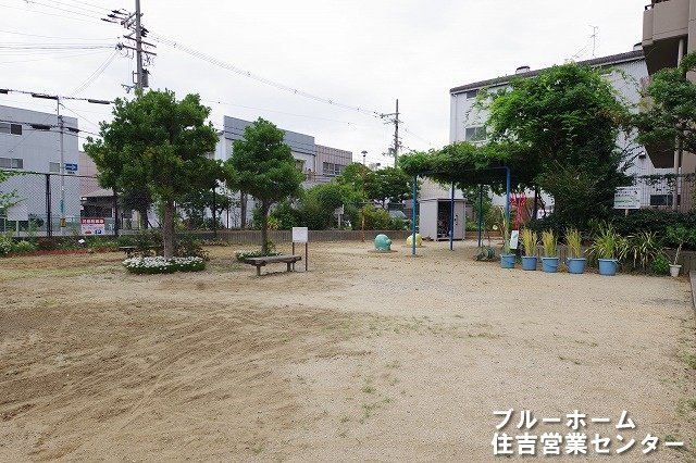 敷地内にある広場です！