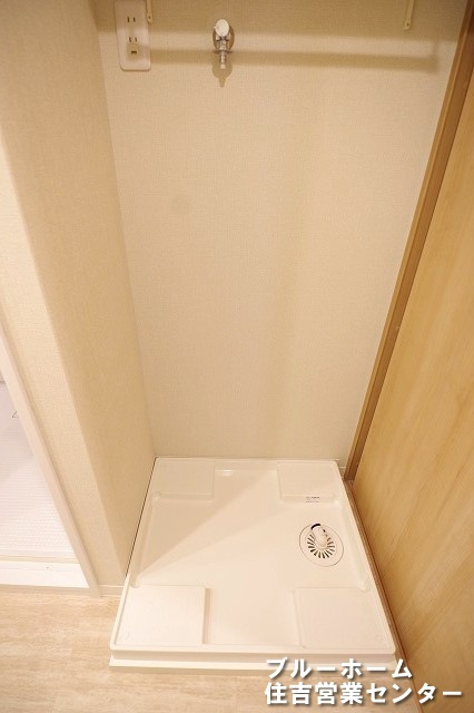 室内洗濯機置き場がございます！