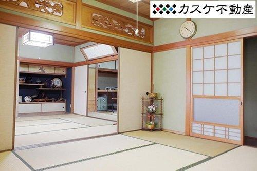 3間続きの和室。来客用のお部屋としてなど使い方は様々です。