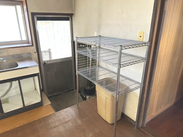勝手口です