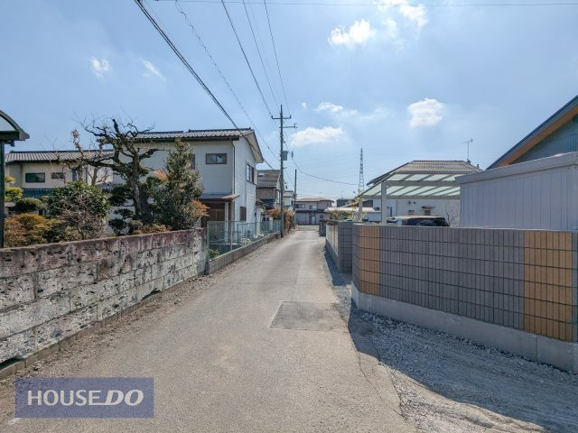 【前面道路】道の広さ・日当たりなど、ご確認ください。