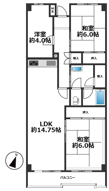 間取り：328000631742