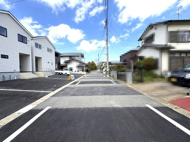 現地写真。前面道路です。