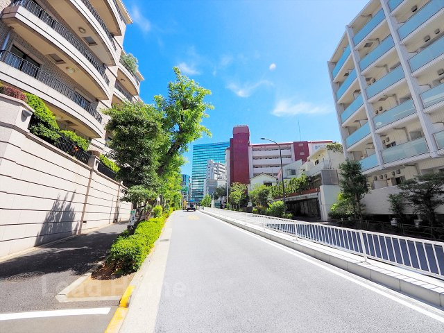 歩道がきれいに整備された平坦で歩きやすい前面道路です！車通りも穏やかで安全に行き来できますね♪