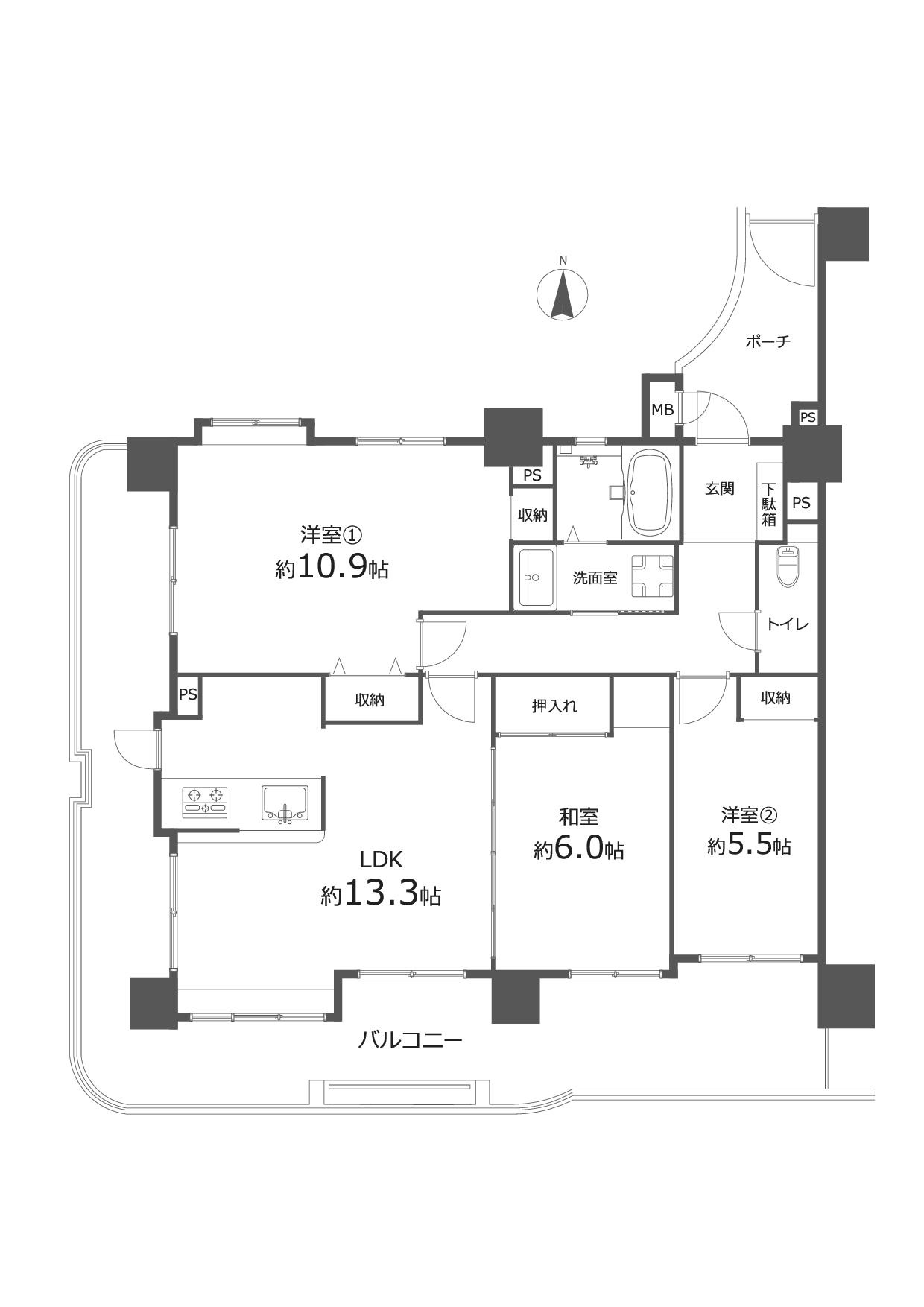 間取り：323000505181