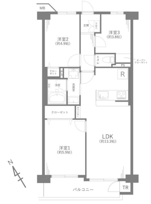 間取り：313004562144