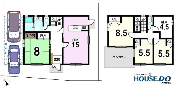 間取り：327001645365