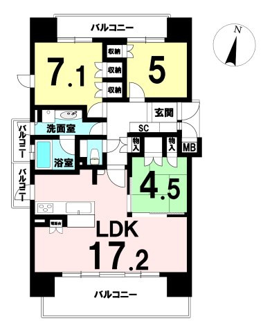 間取り：323000451521