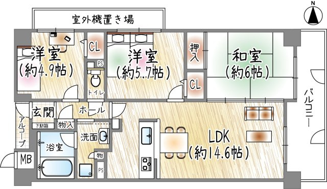 間取り：328000618134