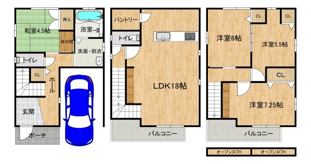 間取り：327001505651