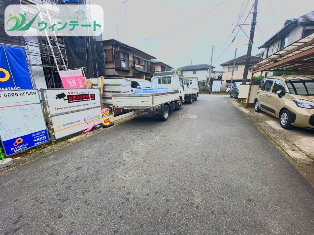 現地写真です。敷地面積176.91？（53.51坪）とゆとりの広さ。日当たりや風通しはぜひ現地でご確認ください。