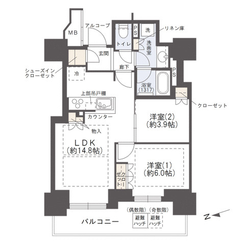 間取り：327002164500