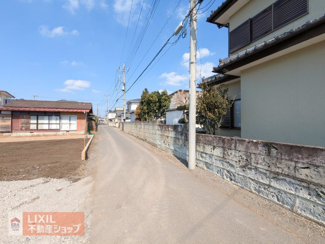 【前面道路】道の広さ・日当たりなど、ご確認ください。
