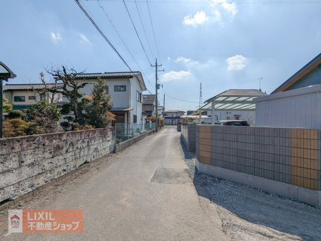 【前面道路】道の広さ・日当たりなど、ご確認ください。