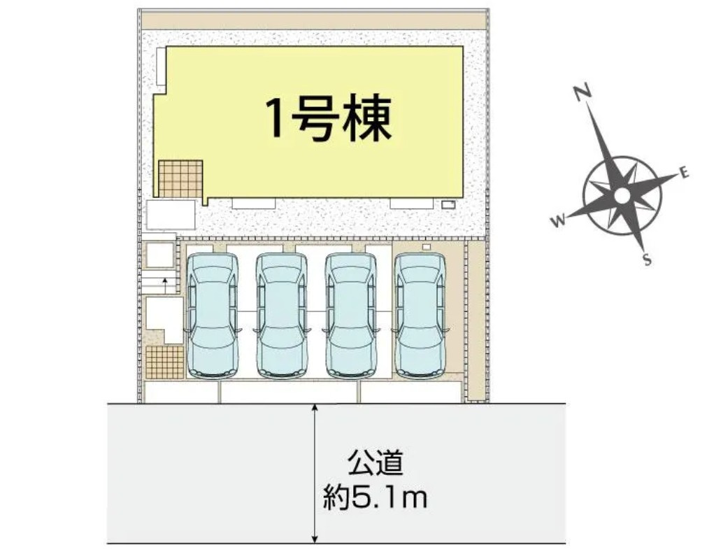 区画図です