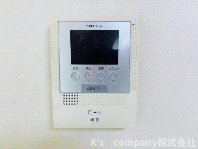 訪問者の顔が見えて安心です♪