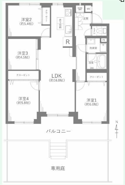 間取り：323000473424