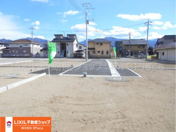 【笛吹市石和町川中島　区画②　住宅用地の外観】