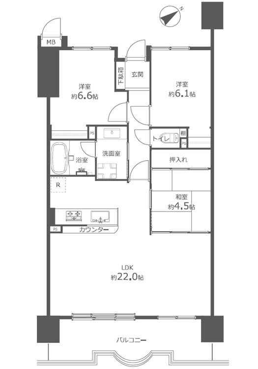 間取り：334000233739