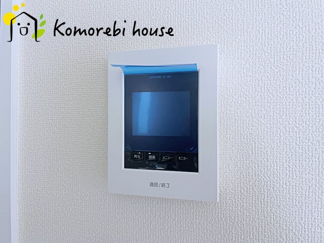 モニター付インターホンです