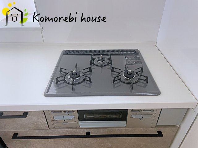 コンパクトなキッチンで掃除もラクラク
