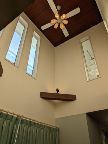 リビング吹き抜け！