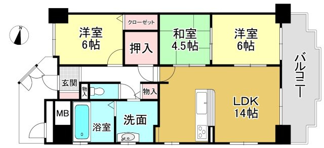 間取り：325000132384
