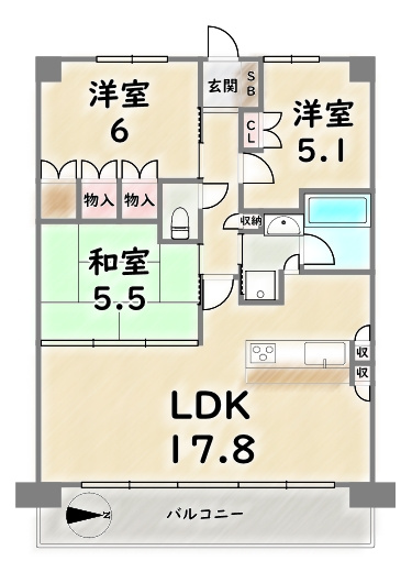 間取り：326000234812