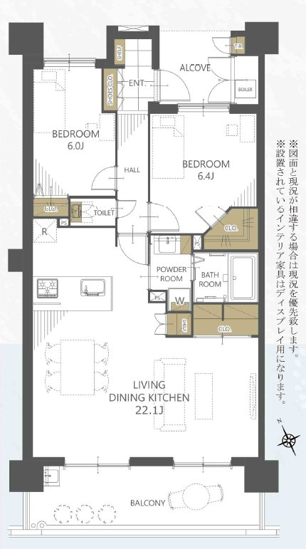 apartment 群馬県太田市大原町82-58　1F-B