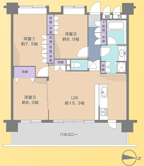 間取り：314002635136