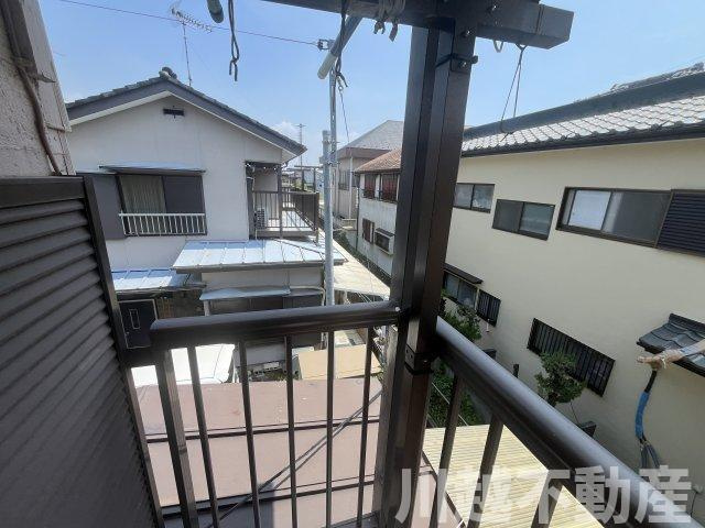 お洗濯にも便利なバルコニー付き