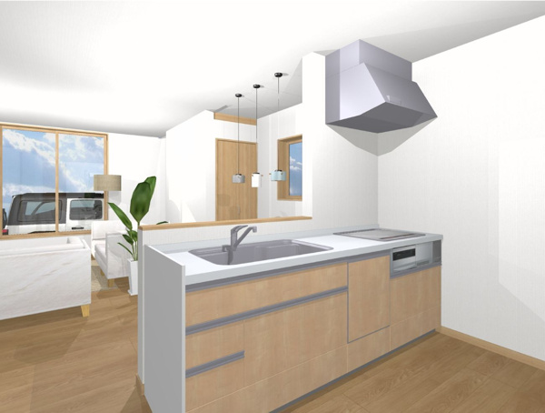 【黒住町（5期）のキッチン】