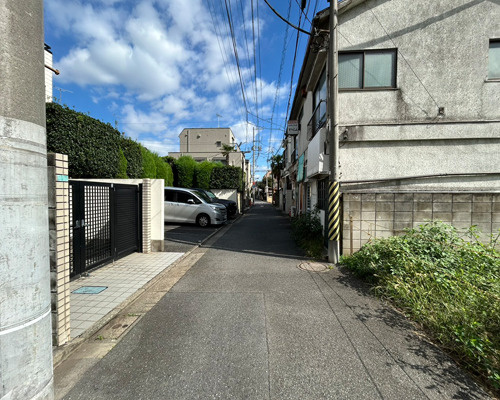 前面道路含む現地写真